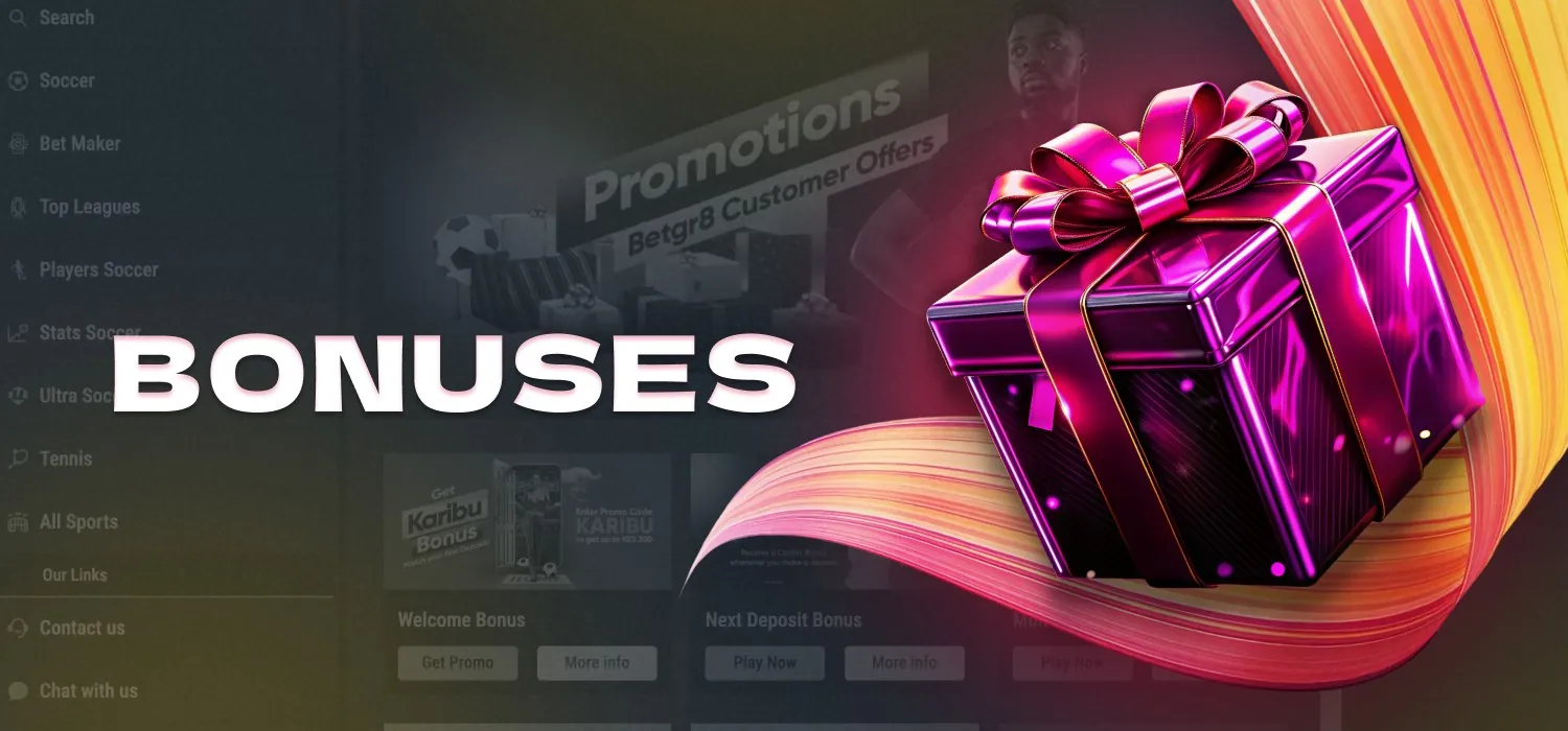 bonuses for casino users