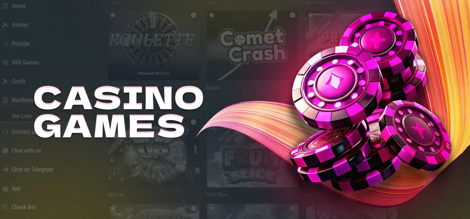 popular casino games at betgr8